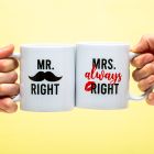 Mok Mr Right & Mrs Always Right (set Van 2)
