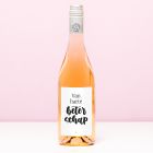 Wijnfles Van Harte Beterschap - Rosé (Blush Rosé)
