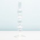 Glass Art Bubbles Kandelaar - Groot/transparant