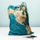 Travel Laundry Bag - Maps